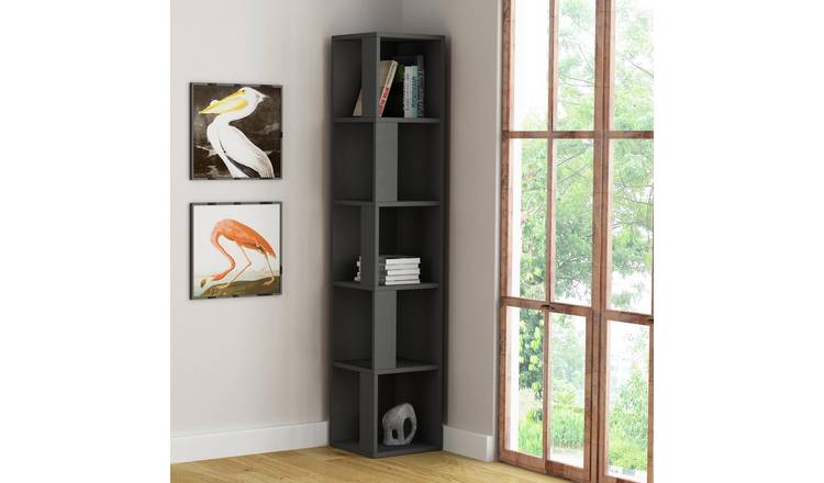 Decortie Piano Particleboard Shelving Unit - Anthracite