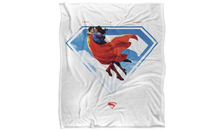Superman Shield Lois Lane Blanket - 147cm x 91cm
