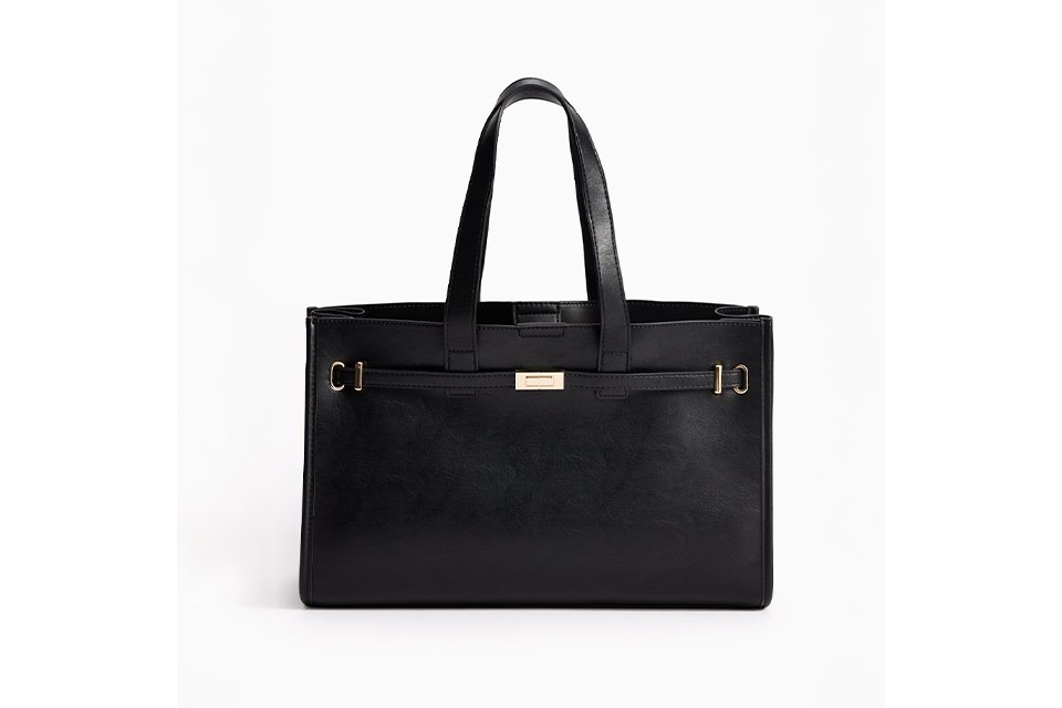 Structured workwear bag for office and daily commute.