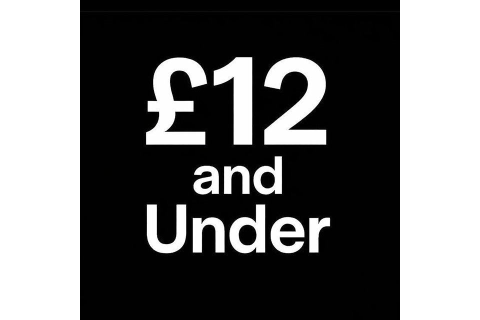 £12 and under.