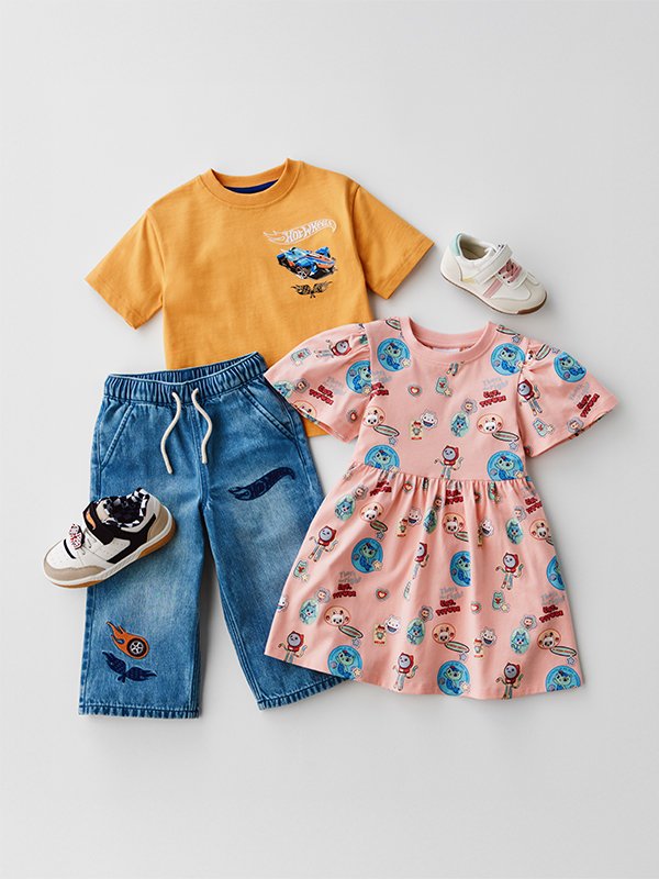 Kids character clothes. Clothes to make every day an adventure. Dress them in the magic of their favourite characters.