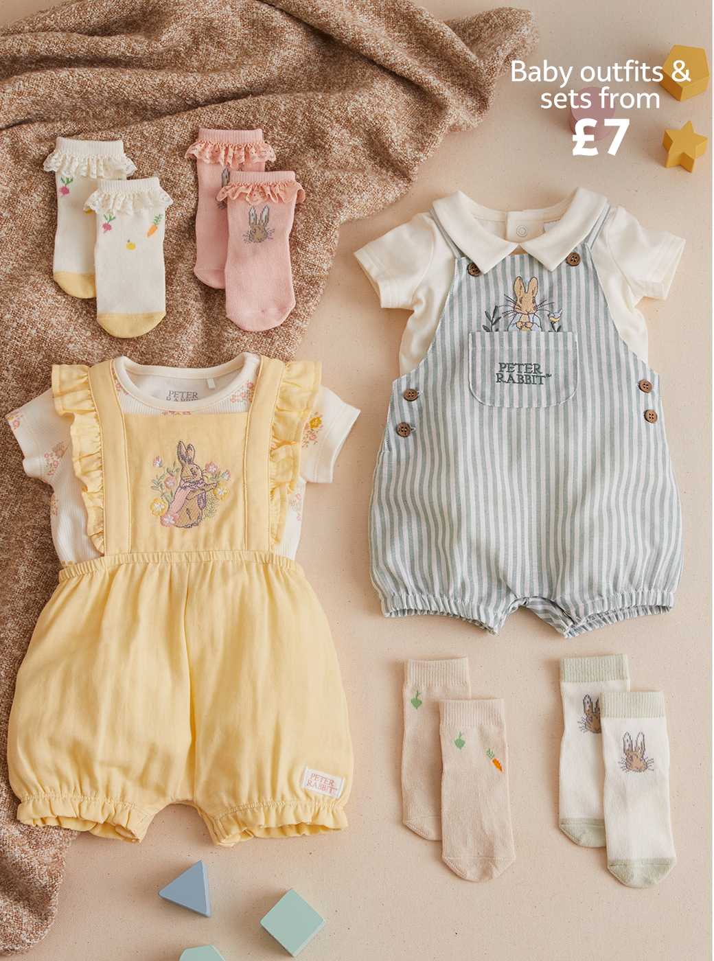 For your new arrival. Shop baby outfits & sets.