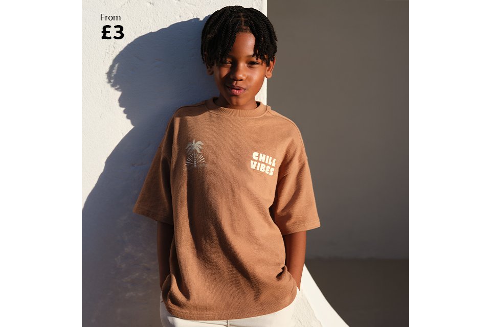 From £3. Tops.