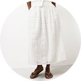 Midaxi skirts.