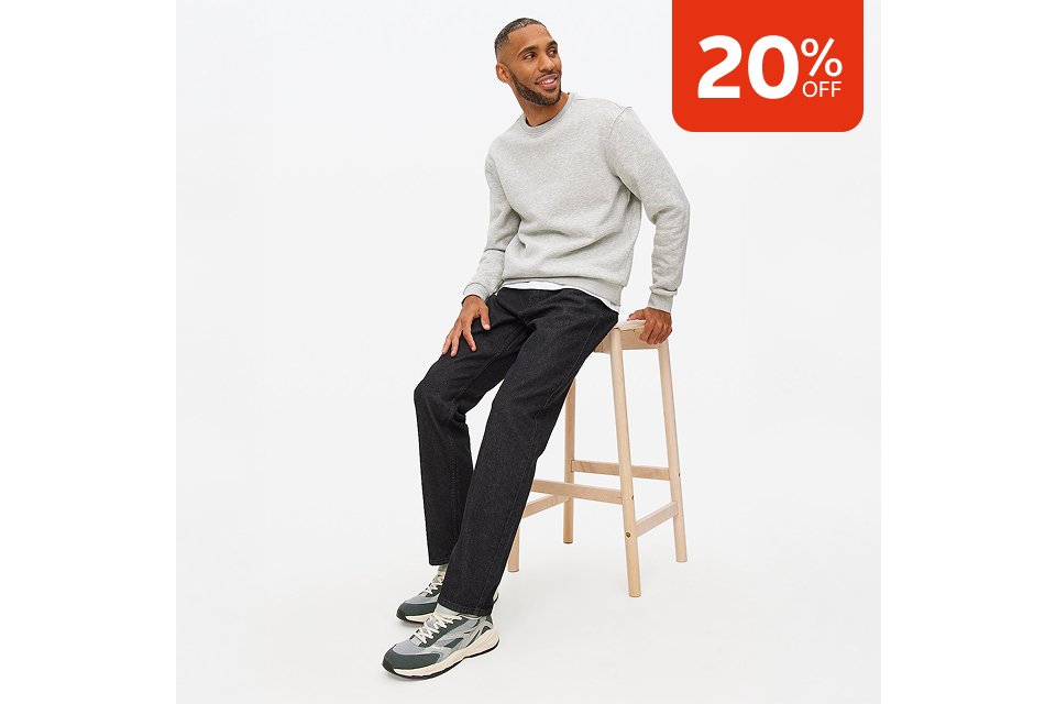 20% off. Shop denim.
