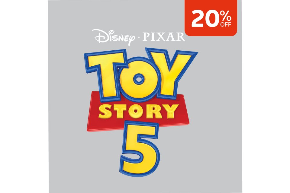 20% off. Shop toy story.