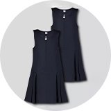 Girls' school uniform.