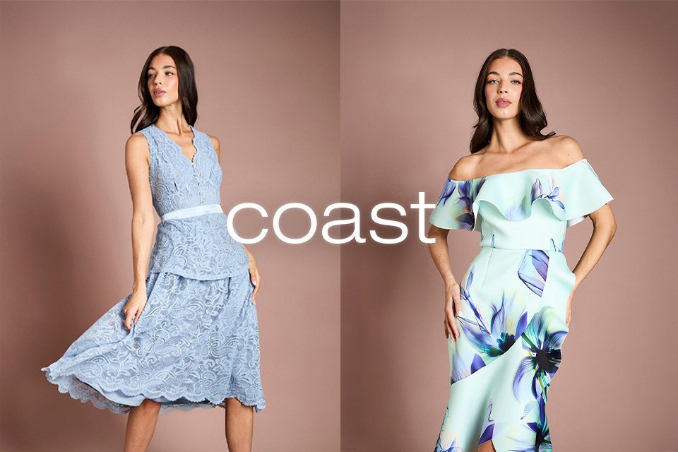 Founded in 1996, Coast is the occasionwear destination. Quality and design is at the heart of all we do. Specialising in elevated design with meticulous consideration to fabric and craftsmanship, Coast skillfully offers a premium level of product at an accessible price point.