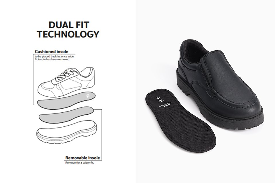 Dual fit.