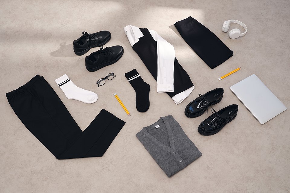 Sixth form & college uniform.