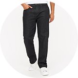 Mens jeans fit guide.