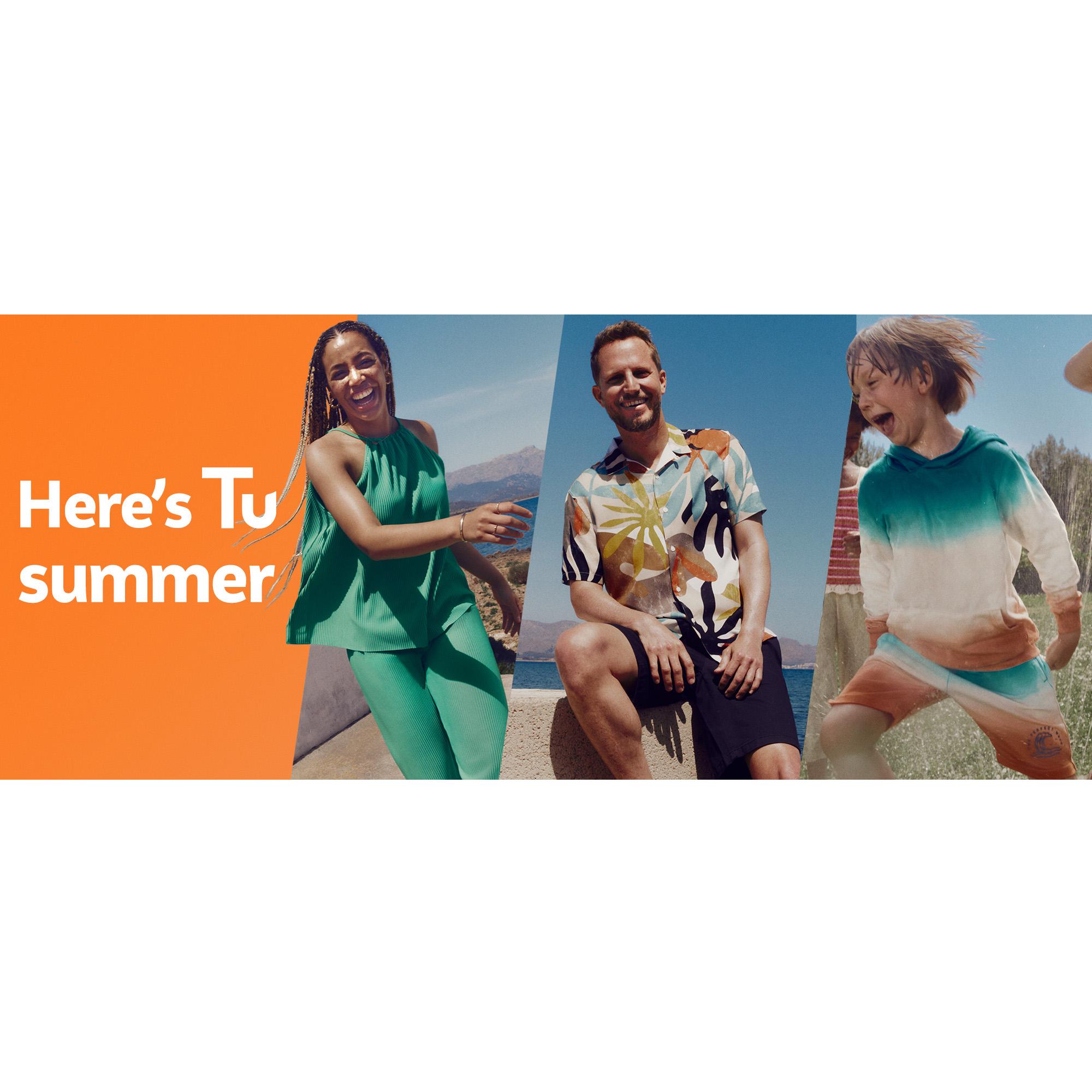 Here's Tu summer. Your one stop destination for fresh summer style.