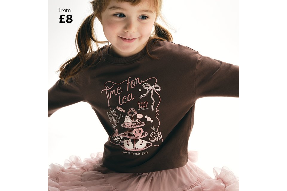From £8. Dresses.