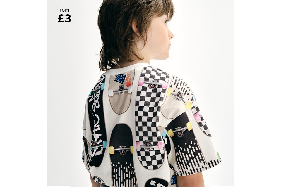 From £3. Tops.
