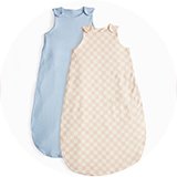 Sleeping bags.
