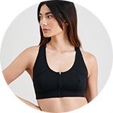 Sports bra.