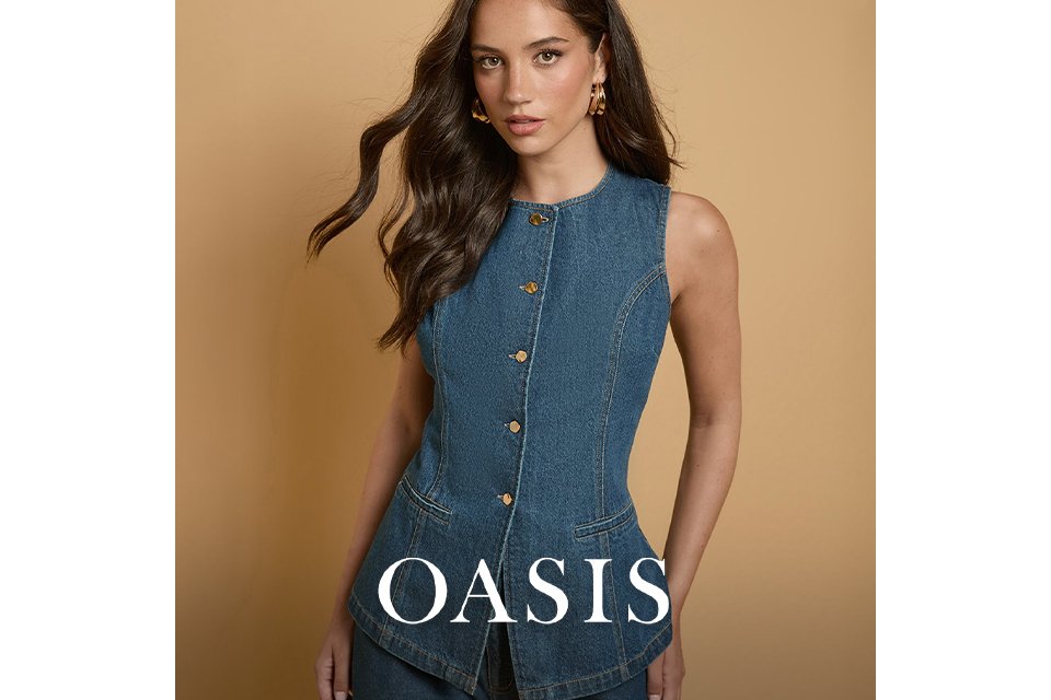 Oasis. Shop now.