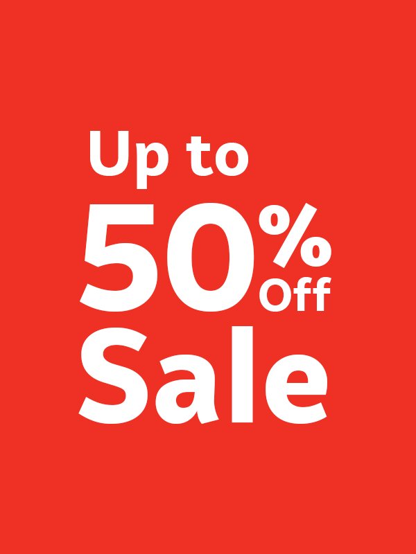 Up to 50% off sale! Style steals await! Shop Tu fashion favourites with up to 50% off selected lines plus great multibuy savings. Hurry, while stocks last.