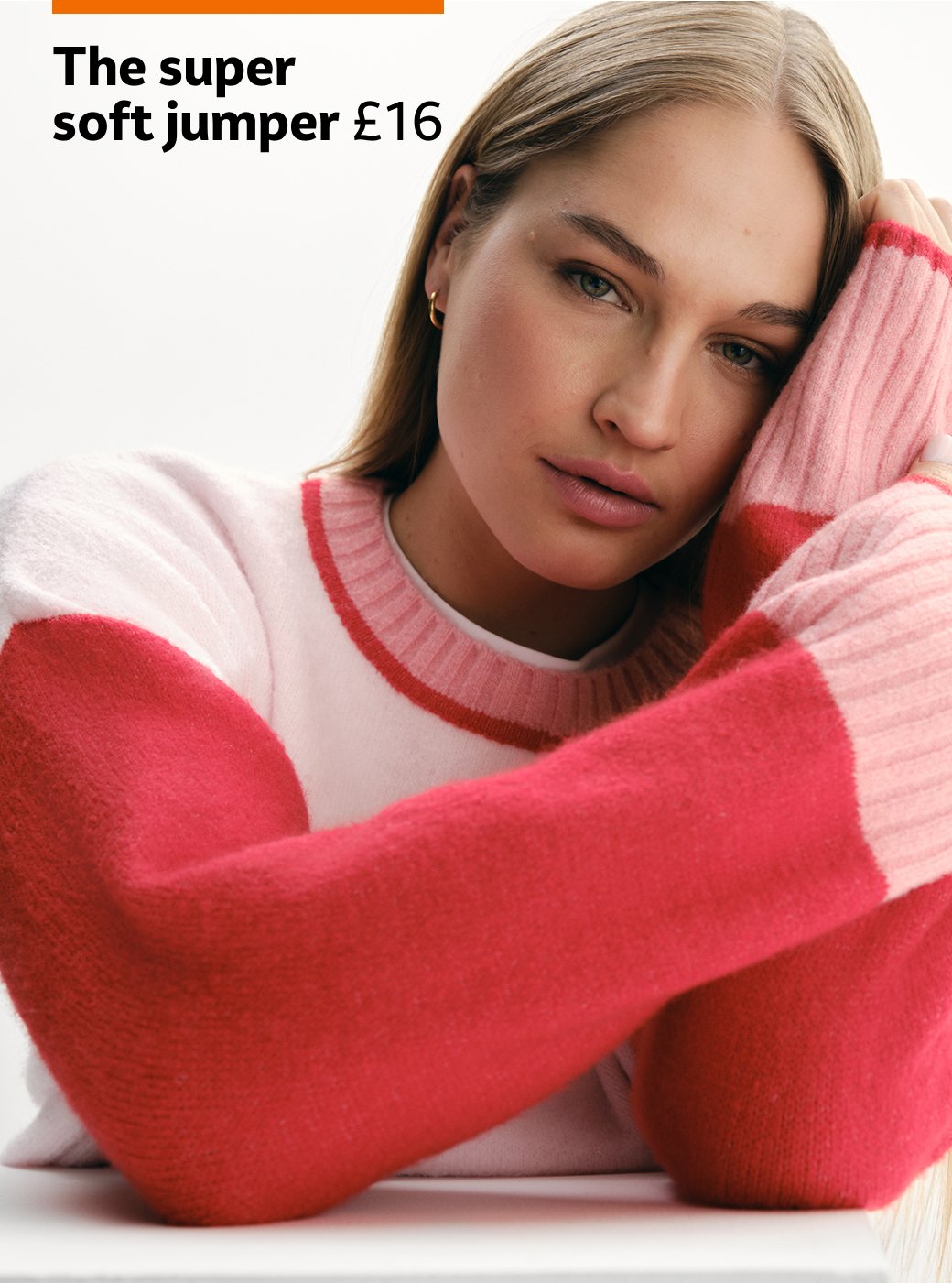 The super soft jumper £16. Autumn shop.