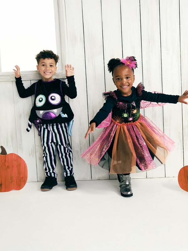 Spooky season. Find something for all the family in our Halloween range, including scarily good costumes, cosy autumnal pieces and re-vamped PJs. No tricks, always treats.