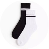Boys' socks & underwear.