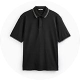 Polo shirts.