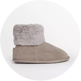 Totes sheepskin slippers discount sainsbury's