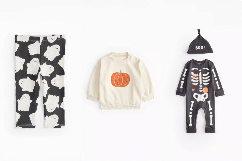 Get ready for a frightfully fun Halloween! Step into the spirit of the season with spook-tacular costumes, cosy themed nightwear, pumpkins and eerie-sistible clothing for all your haunted happenings. Explore the full collection now — if you dare.
