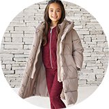 Puffer jackets & parker coats.