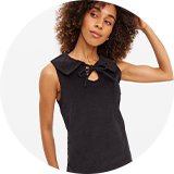 Little black dress- perfect to day to night dressing.