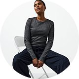 Metallic top– shimmering Christmas party look.