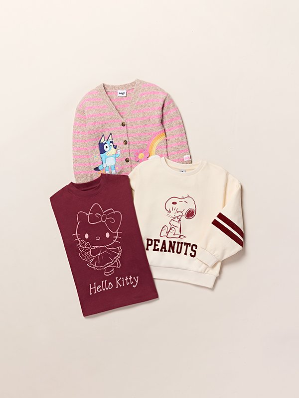 Kids character clothes. Clothes to make every day an adventure. Dress them in the magic of their favourite characters.