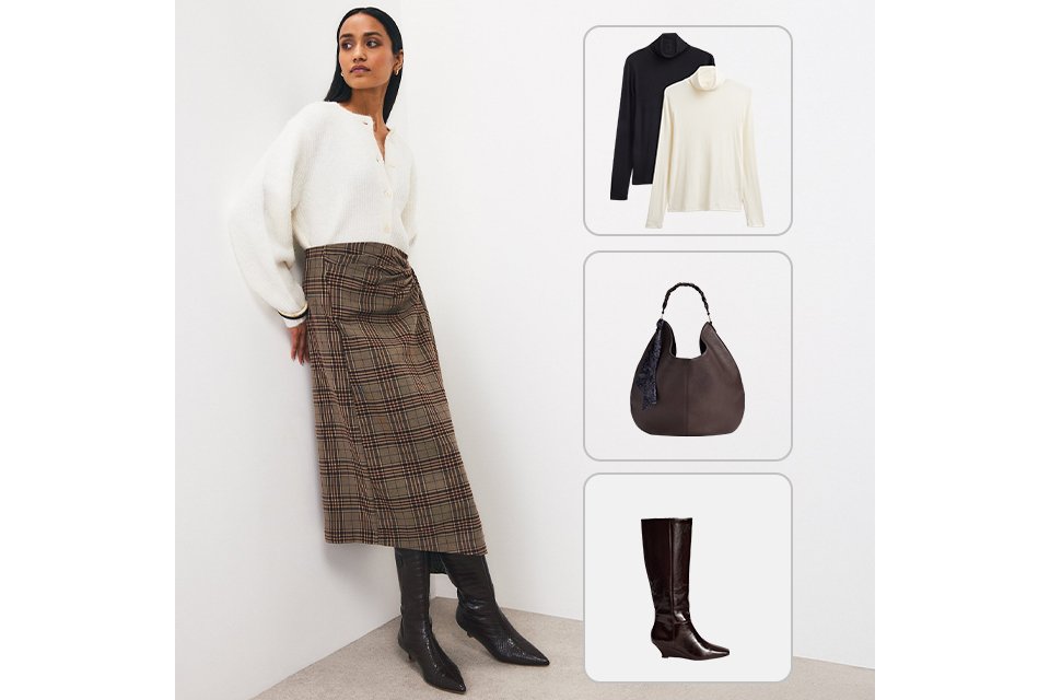 The smart casual winter look.
