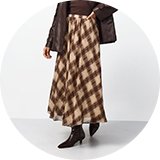 Midaxi skirts.