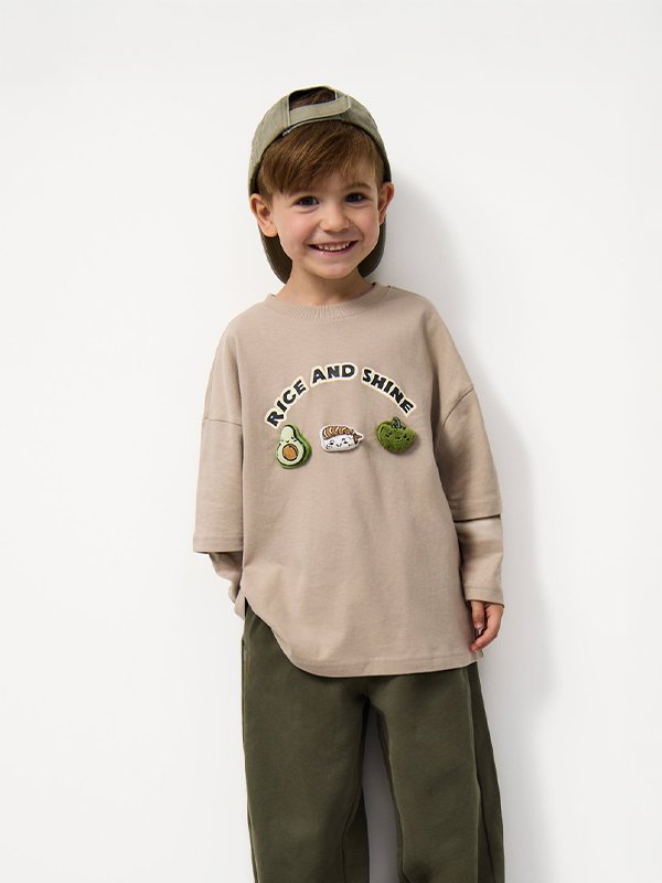 Wardrobe refresh. From Pjs to tracksuits and more, we've got you covered. Check out what's new. Shop new boys clothing.