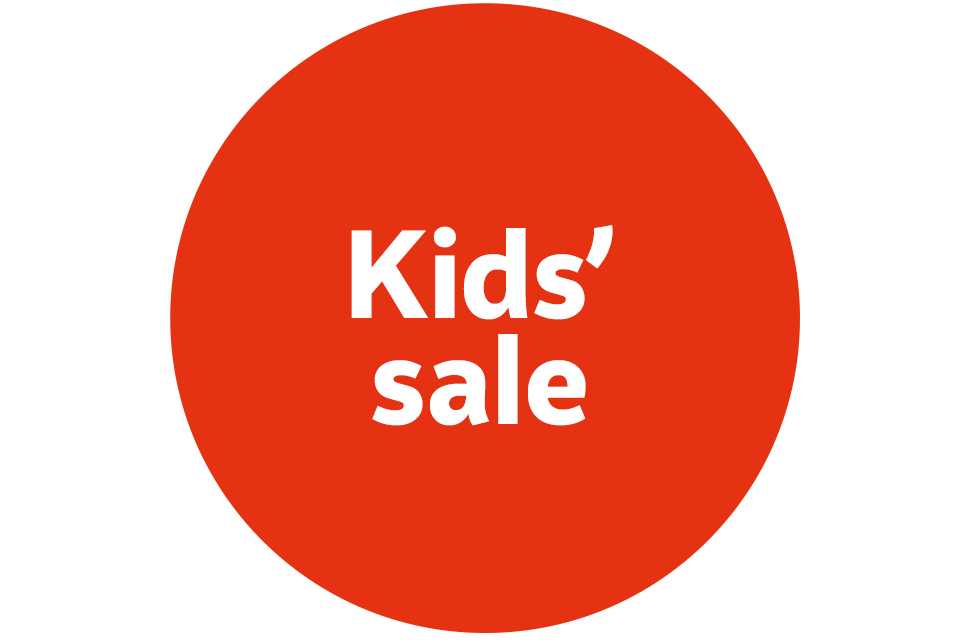 Kids' sale.