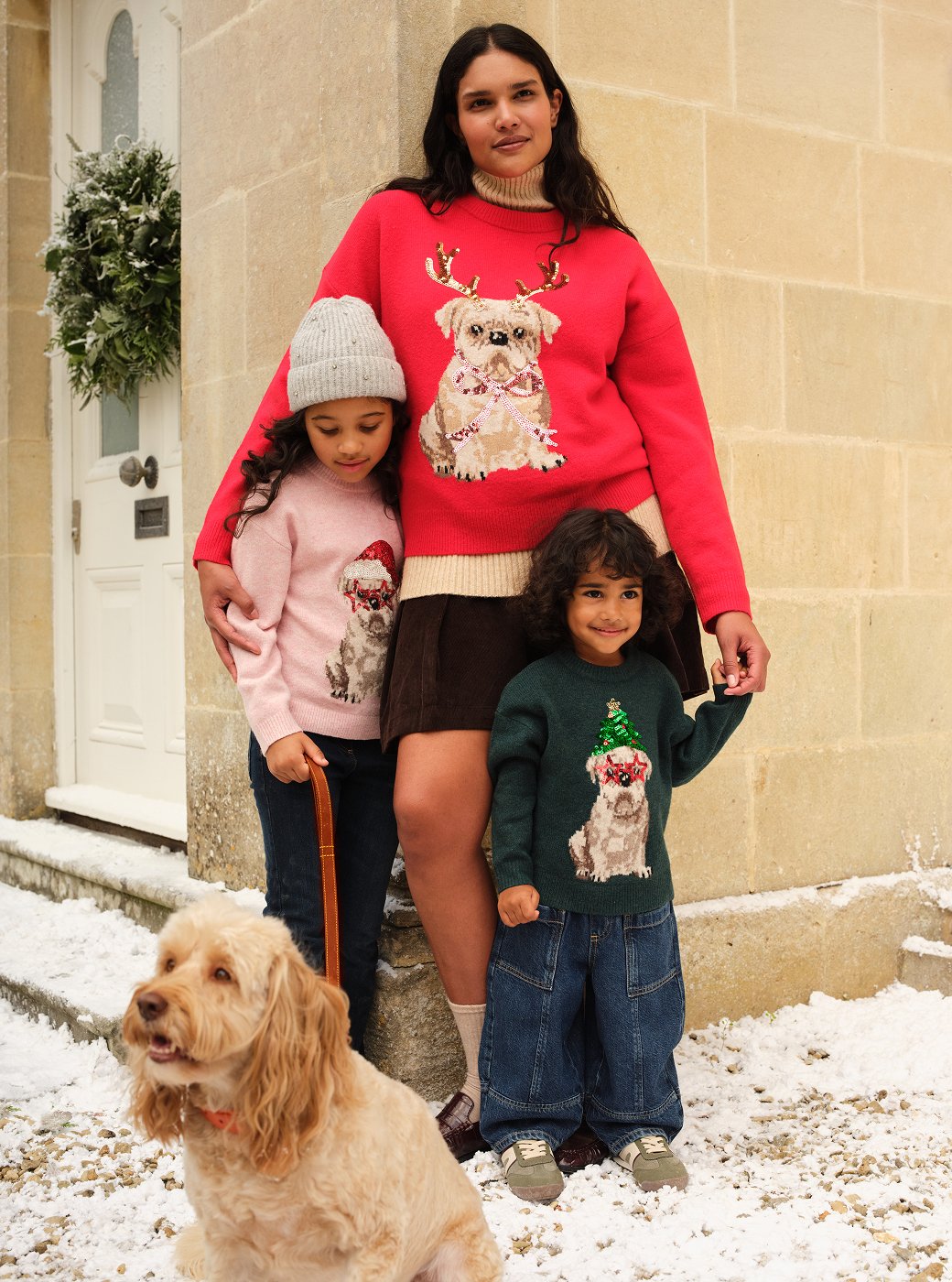 Family festive fits.