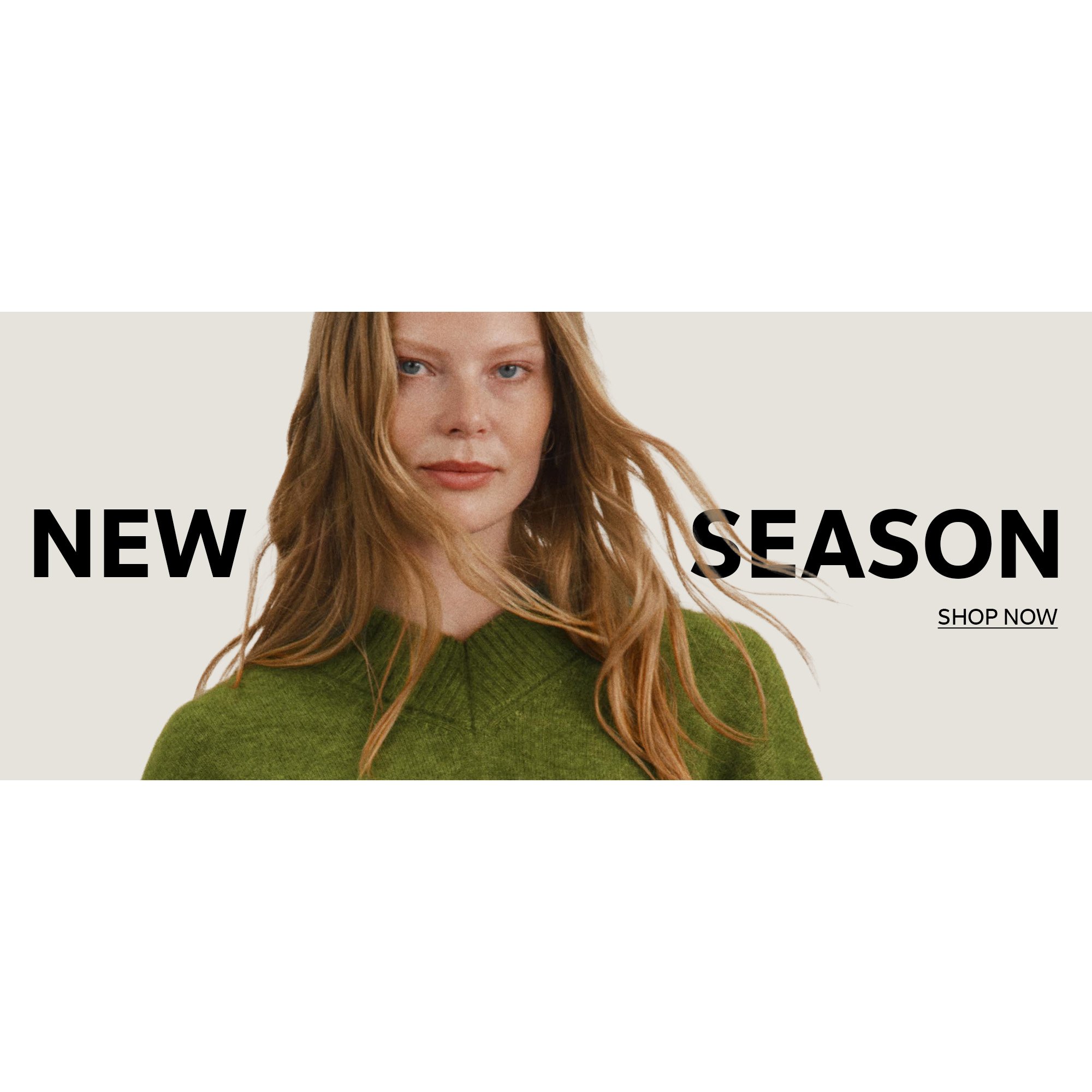  New season. Autumn layers, elevated.