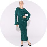 Midaxi dresses.