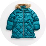 Young best sale girls coats