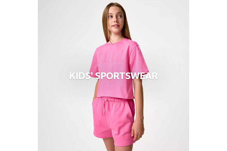 Kids' sportswear.