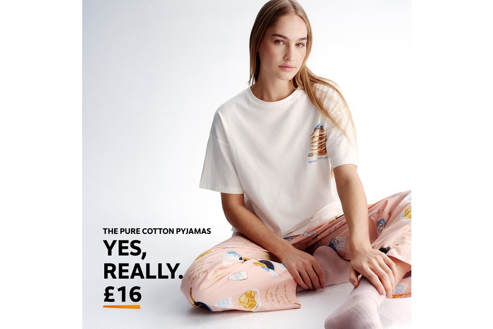 The pure cotton pyjamas. Yes, really. £16.