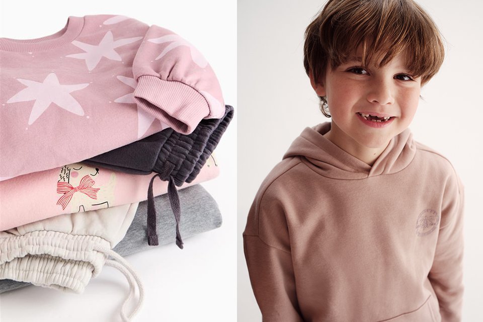 Shop 2 for 10 on selected kids sweatshirts and joggers.