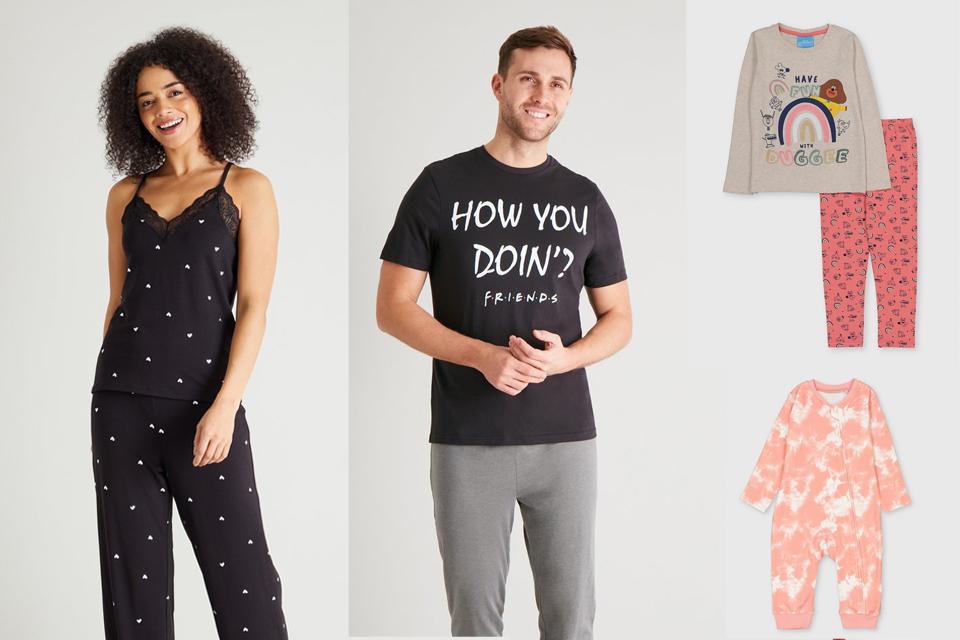 Shop nightwear's for your whole family.