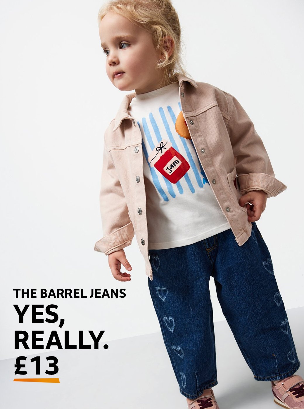 The barrel jeans. Yes, really. £13.