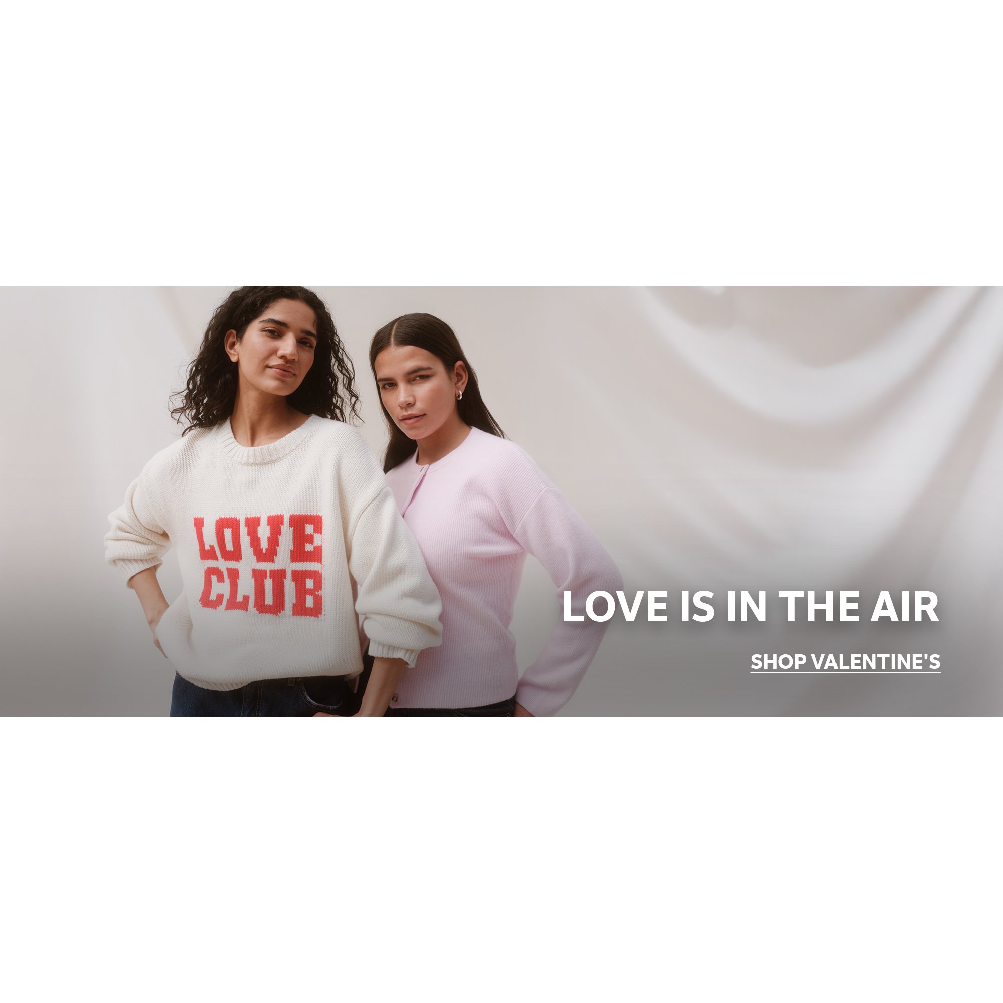 Love is in the air. Shop Valentine''s.
