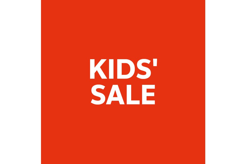 Kids' sale.