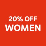 20% off women.