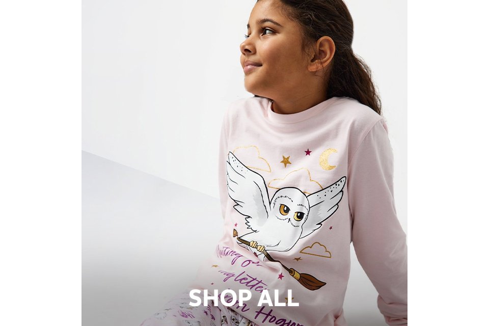 Light blue nightwear fabric with SpongeBob SquarePants and Patrick character prints.