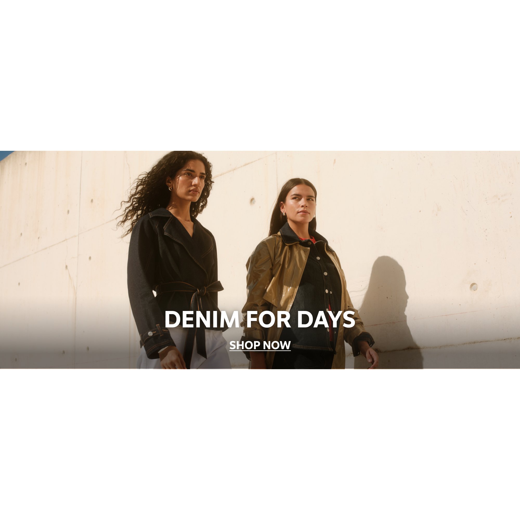 Denim for days. Shop now.